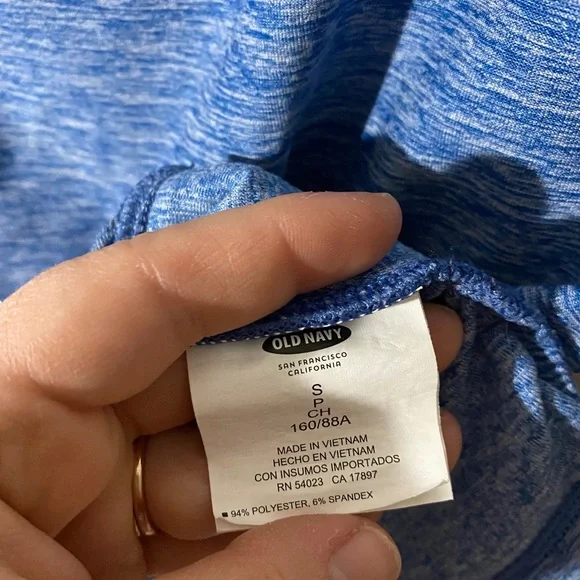 Old Navy Active Fitted Tank Top with Ruched Sides S - Picture 5 of 5